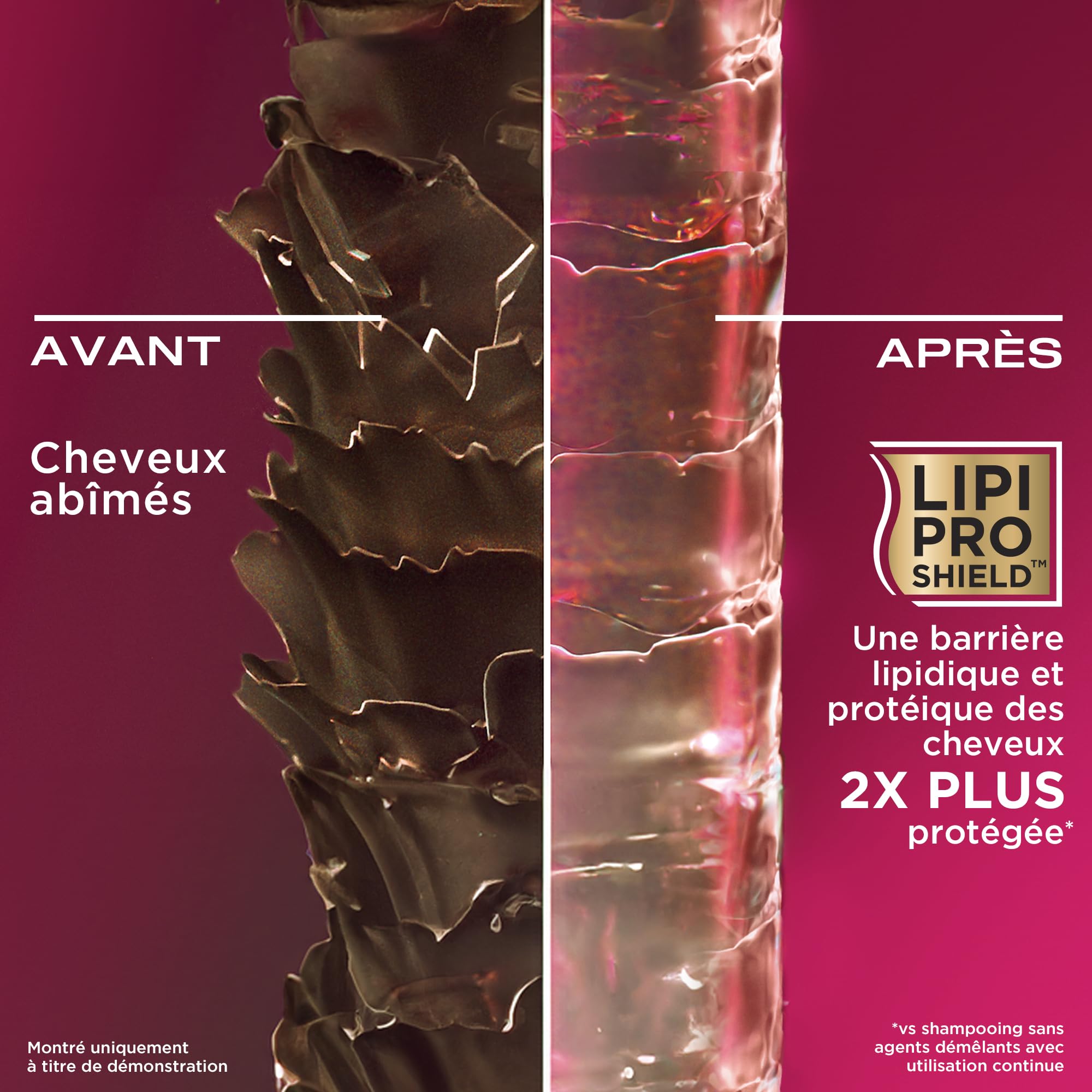 OGX Keratin Oil shampooing kératine 385 ml anti-casse