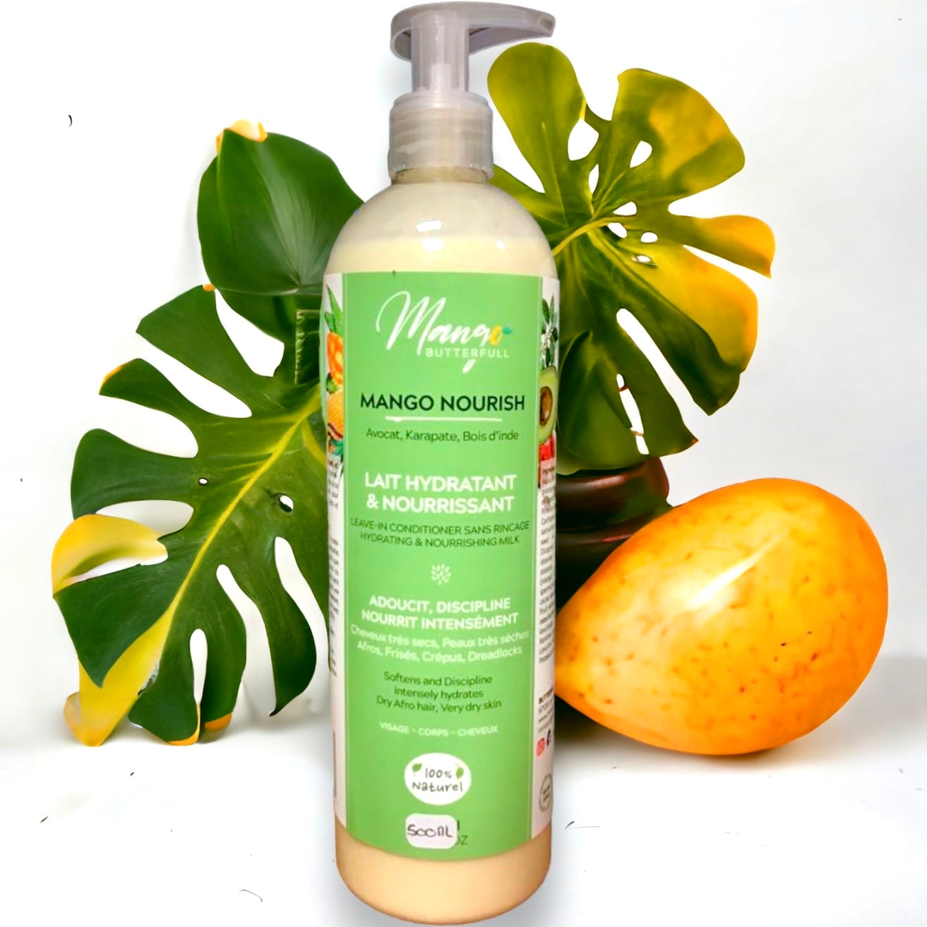 Mango Butterfull MANGO NOURISH Lait hydratant 200ml aloe vera
