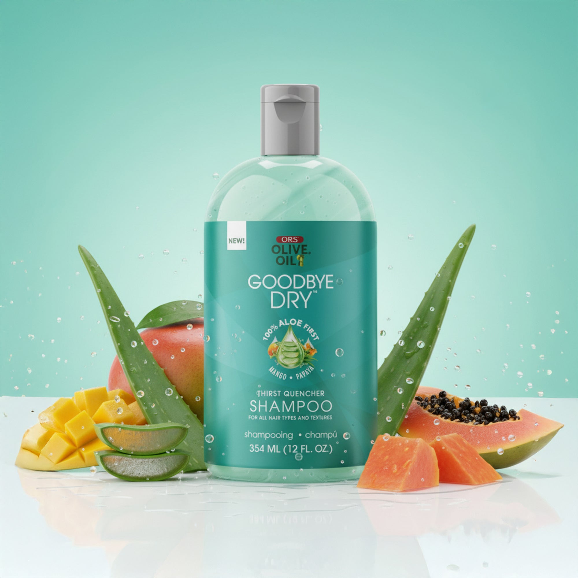 ORS Goodbye Dry Thirst Quencher Shampooing Hydratant 355 ml Aloe