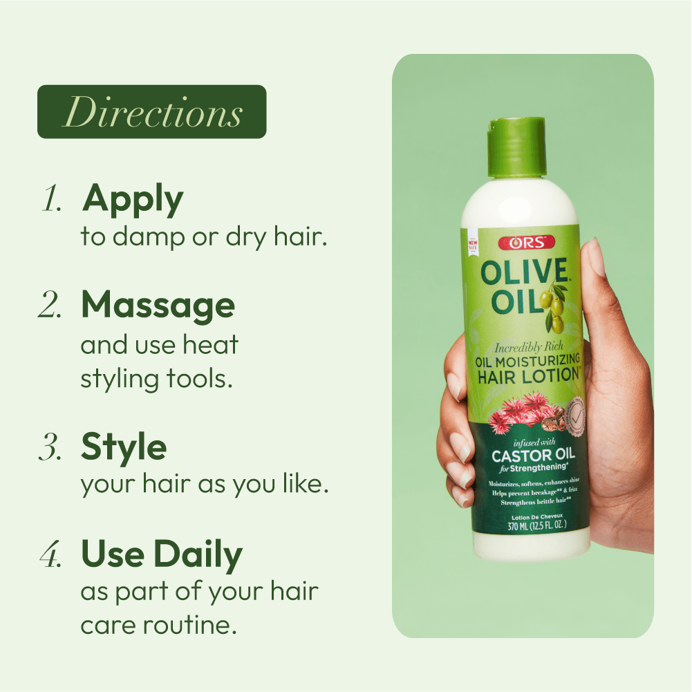 Organic Root Stimulator Olive Oil Shampoo Conditioner Lotion coffret 3 pièces hydratation