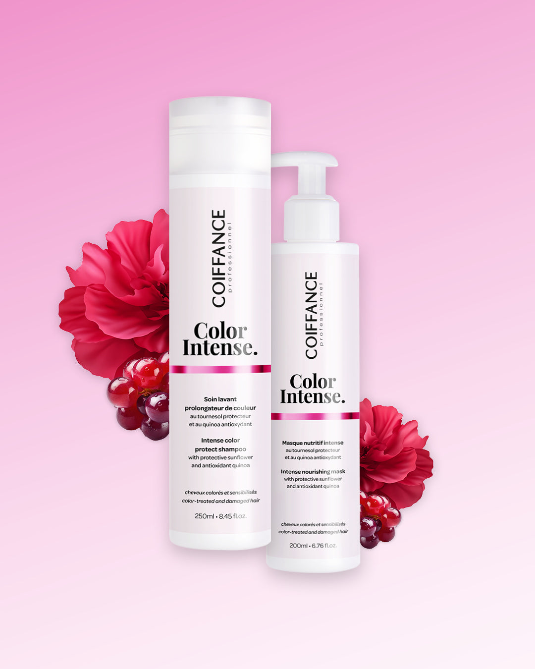 Coiffance Color Intense Soin lavant Color Intense shampoing éclat