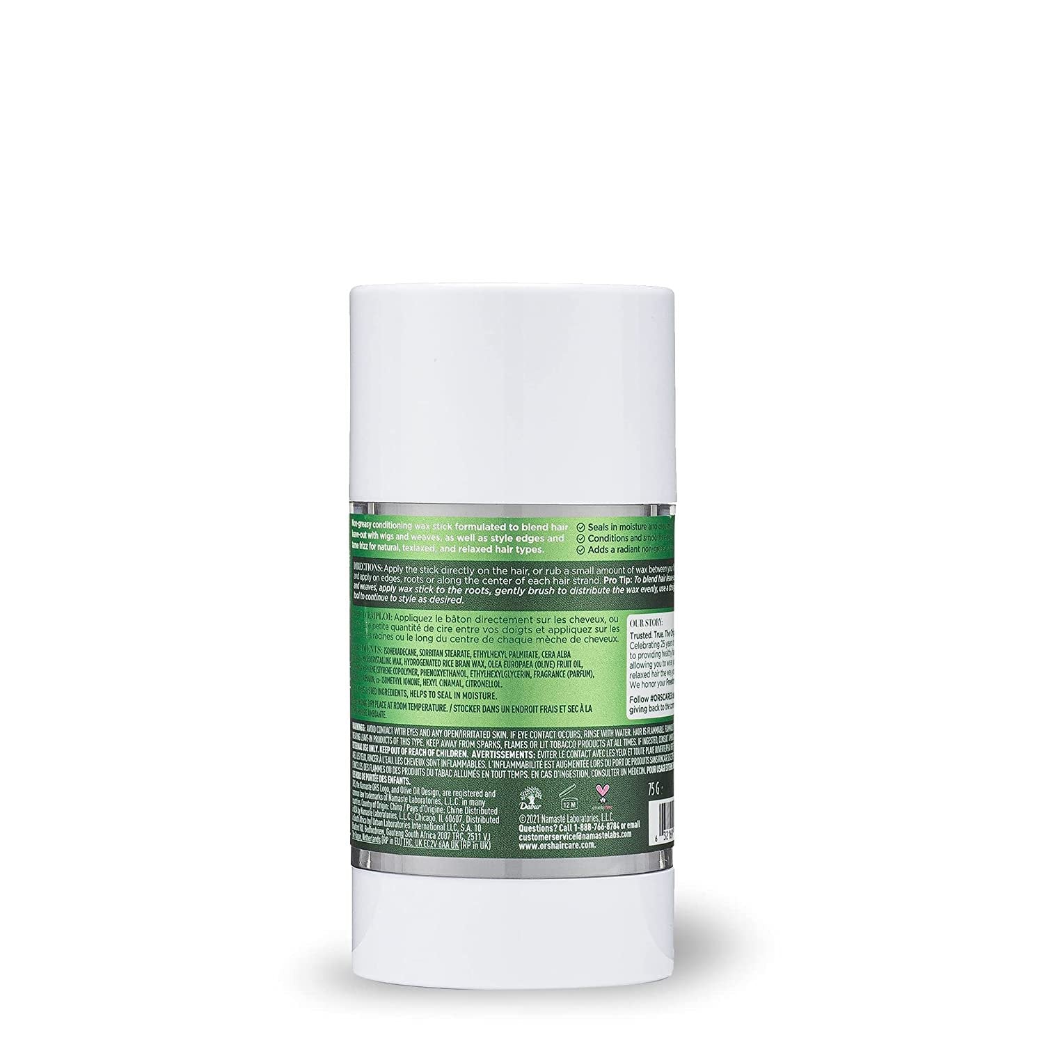 ORS Style & Sculpt Perfect Blend Wax Stick Cire Cheveux 2.6 oz Anti-Frisottis