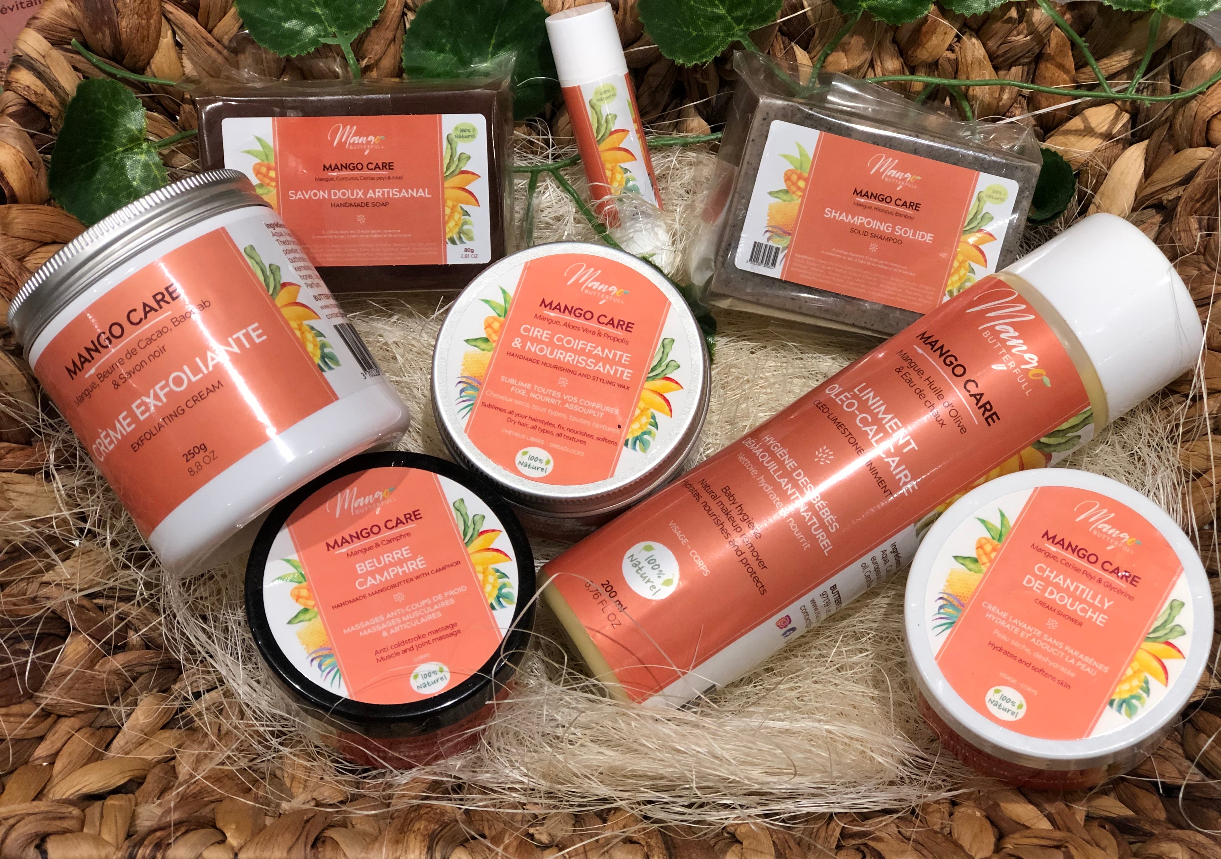 Mango Butterfull Mango Care savon doux 100g cerise curcuma