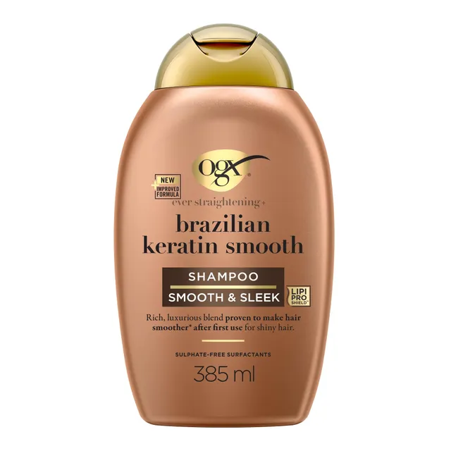 OGX Brazilian Keratin Shampooing Lissant 385 ml Kératine