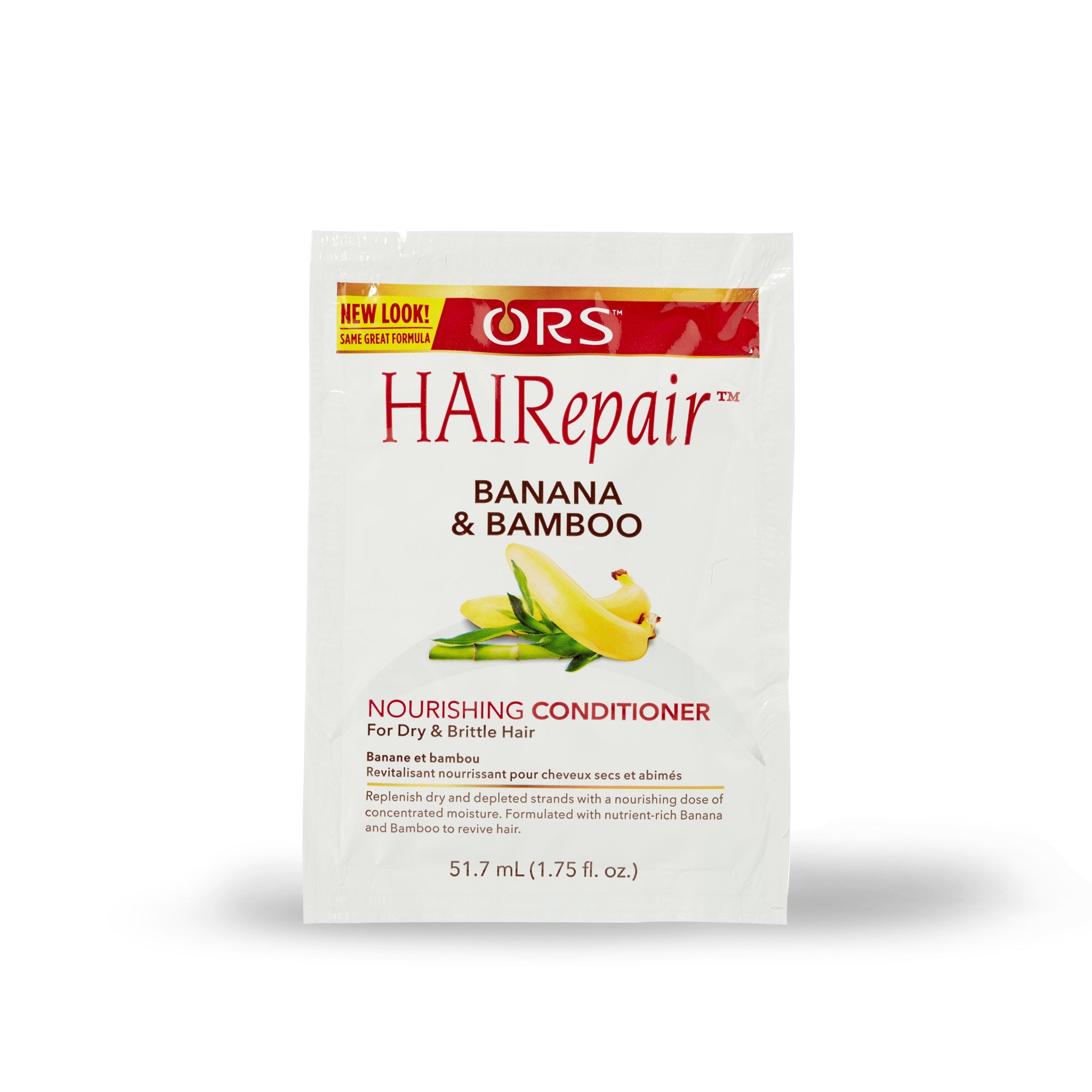 ORS HAIRepair après-shampoing banane bambou pack 12 hydratant
