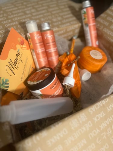 Mango Care Pack Routine coffret cheveux crépus 5x100ml