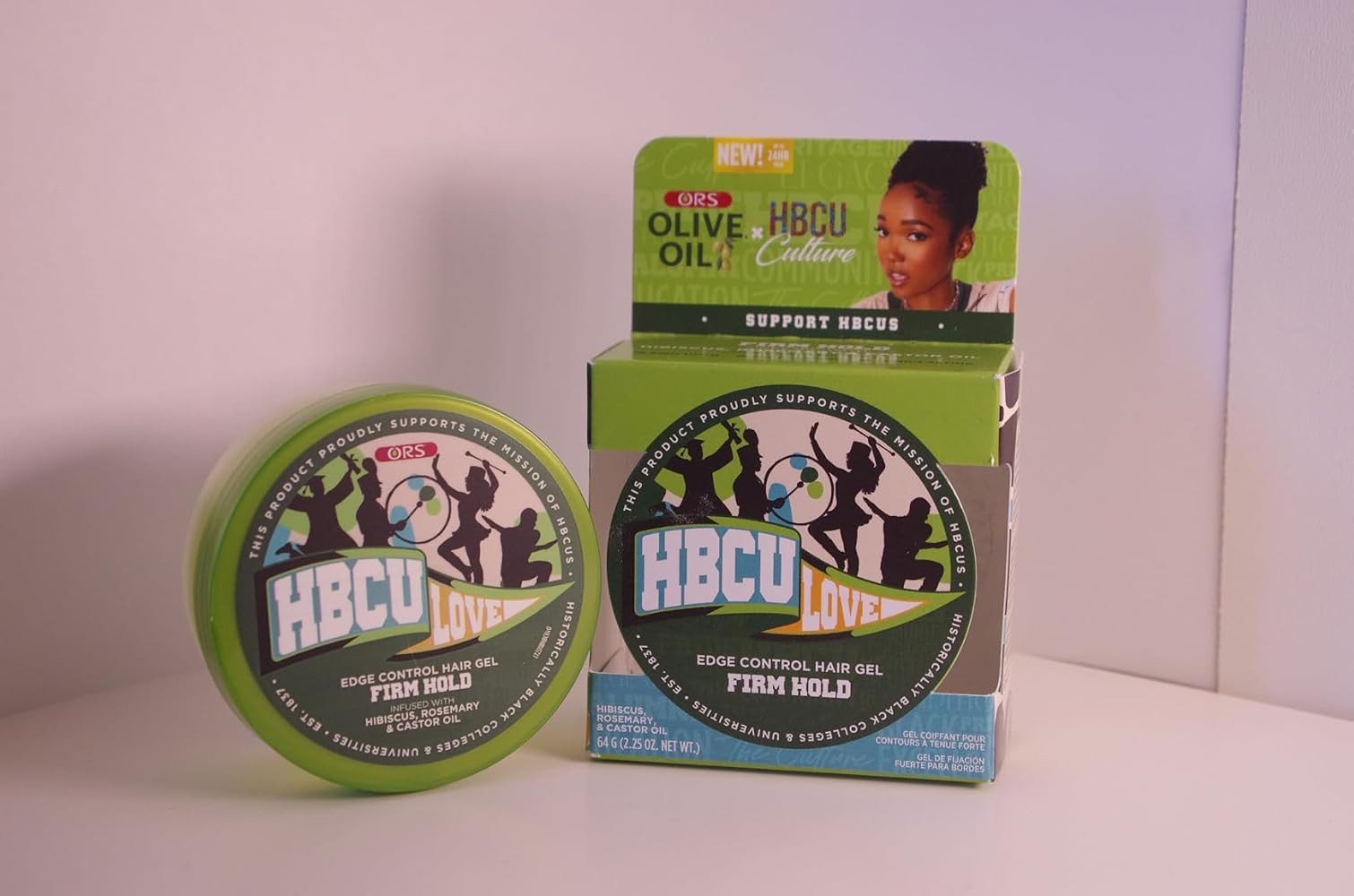 ORS Olive Oil Classics HBCU Gel Contrôle Tenue Ferme 62 g