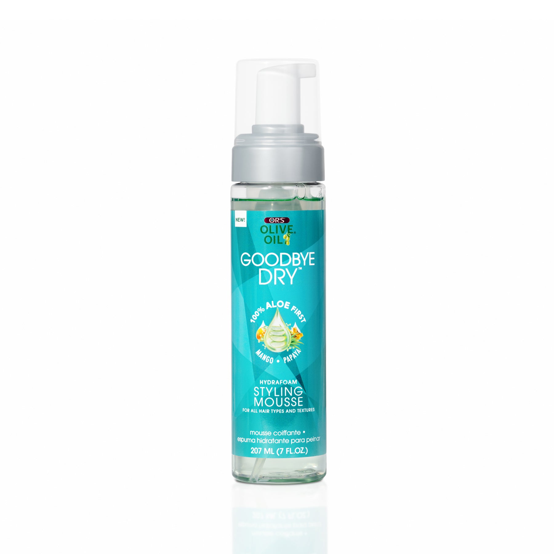 ORS Goodbye Dry mousse coiffante hydrafoam 7 oz anti-frisottis