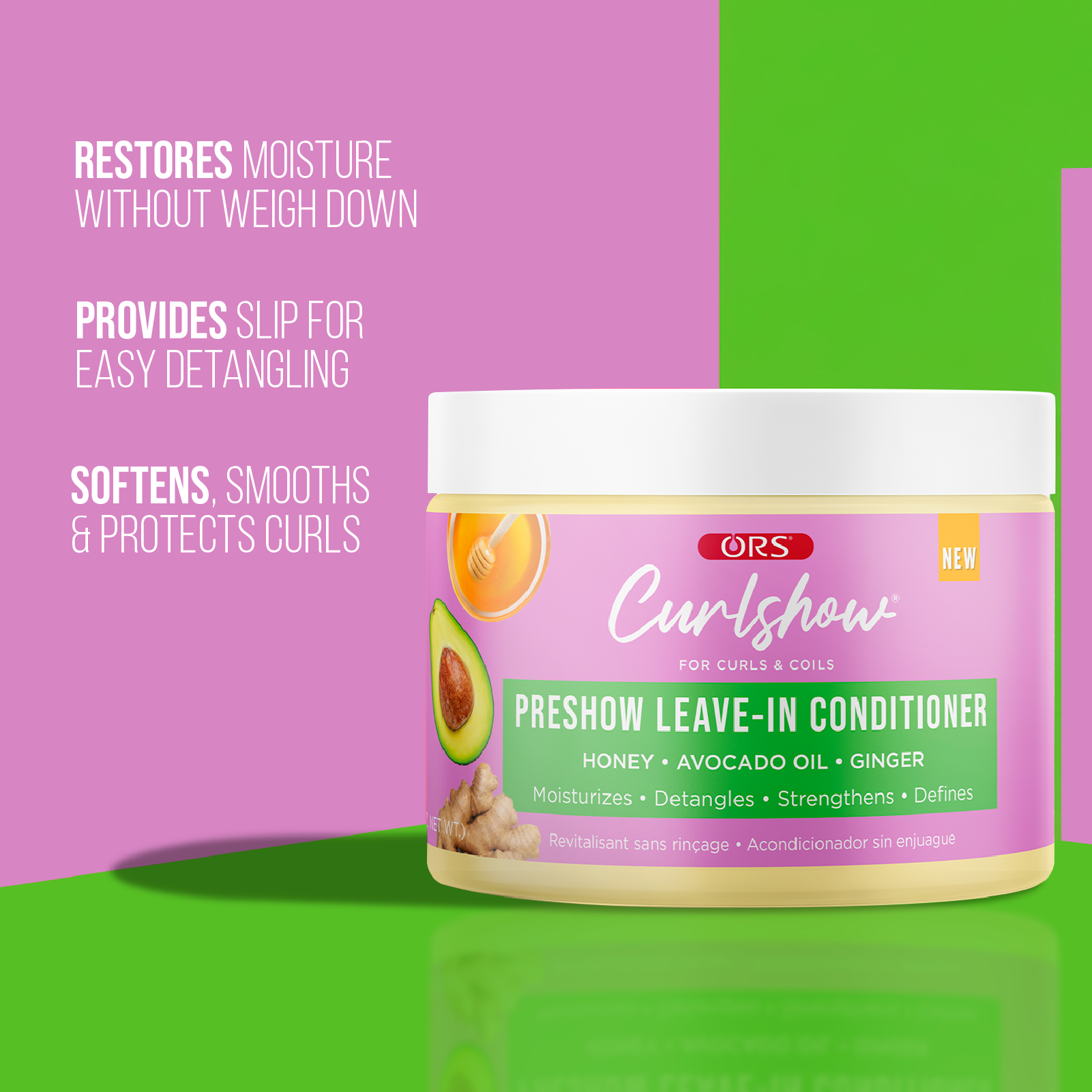 ORS Curlshow Preshow leave-in boucles hydratant 12 oz