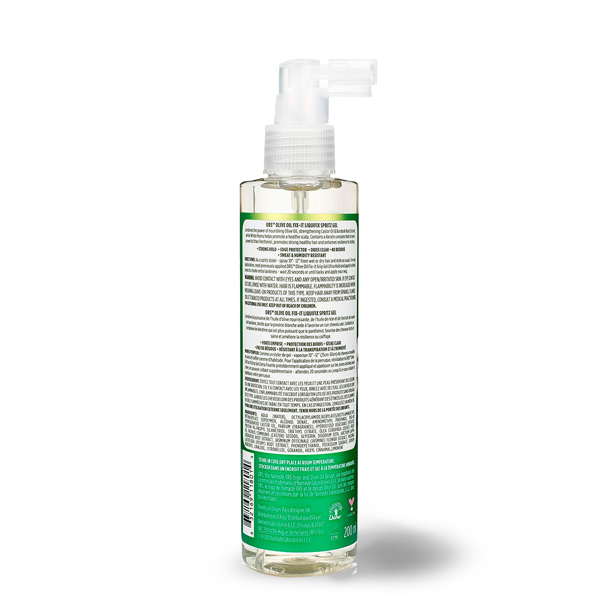 Organic Root Stimulator Fix-It Liquifix Spritz Gel coiffant 6.8 oz fixation
