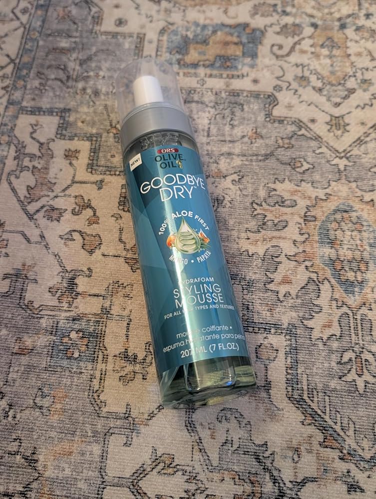 ORS Goodbye Dry mousse coiffante hydrafoam 7 oz anti-frisottis