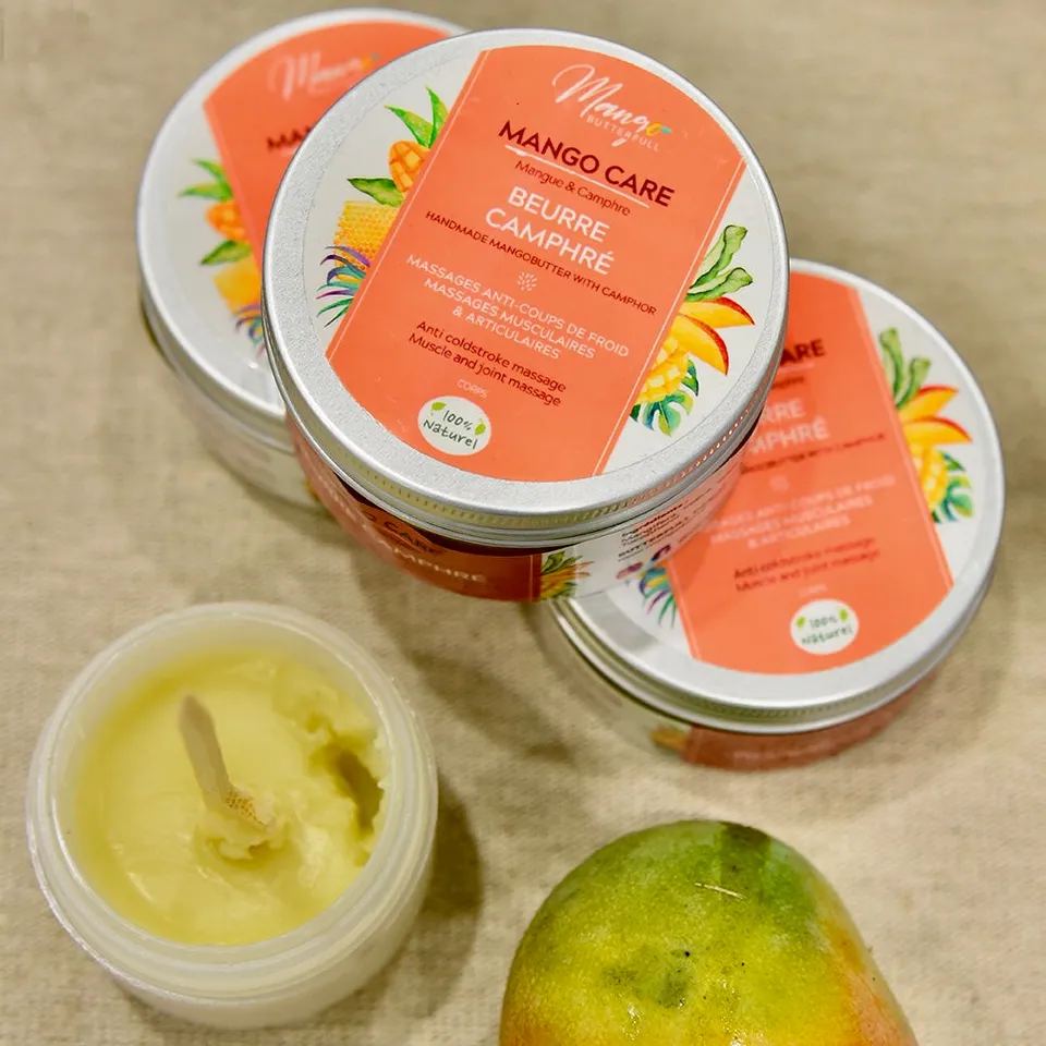 Mango Butterfull Mango Care Beurre de Mangue Camphré 100gr Muscles