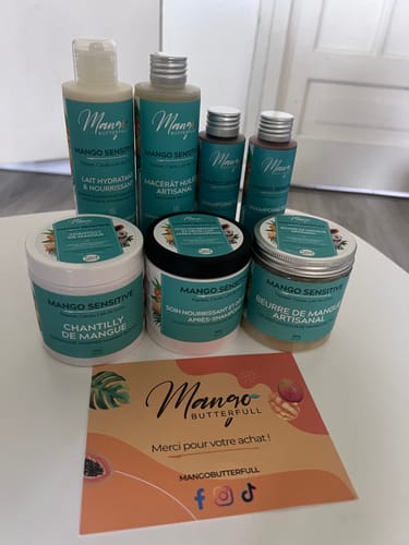 Mango Butterfull MANGO PACKS Pack Sensitive 6x100ml coco