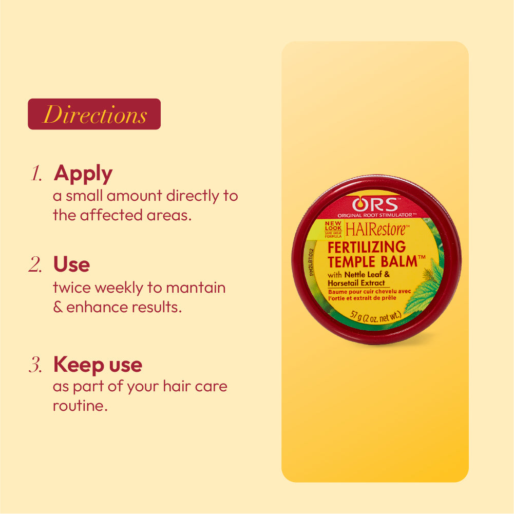 Organic Root Stimulator HAIRestore baume tempes 57 g pousse