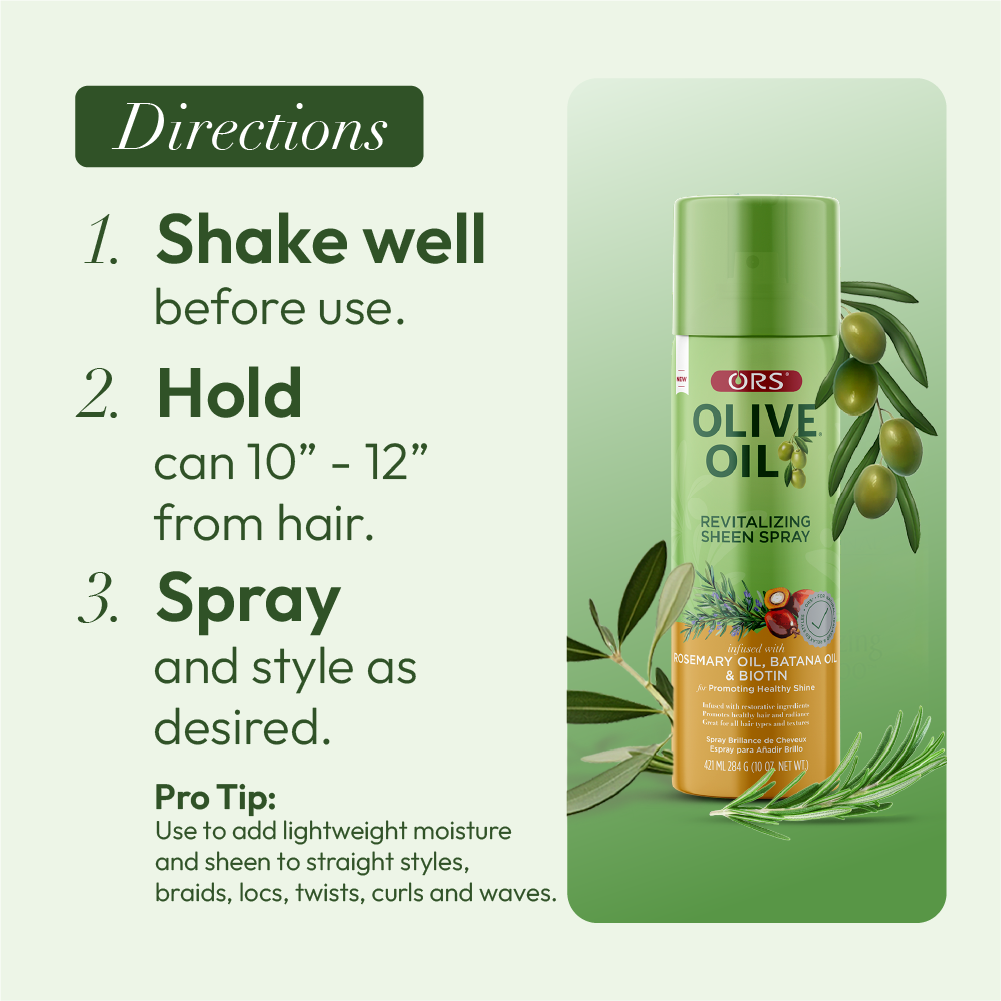 ORS Olive Oil Classics Revitalizing Sheen Spray 283 g