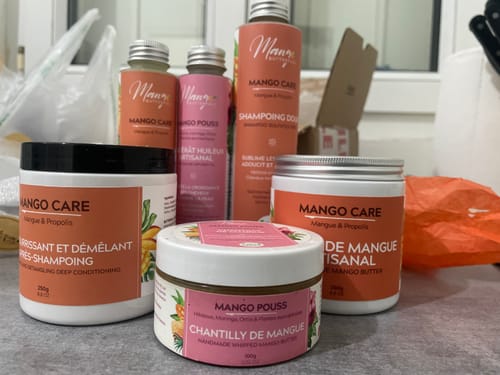Mango Care Pack Routine coffret cheveux crépus 5x100ml
