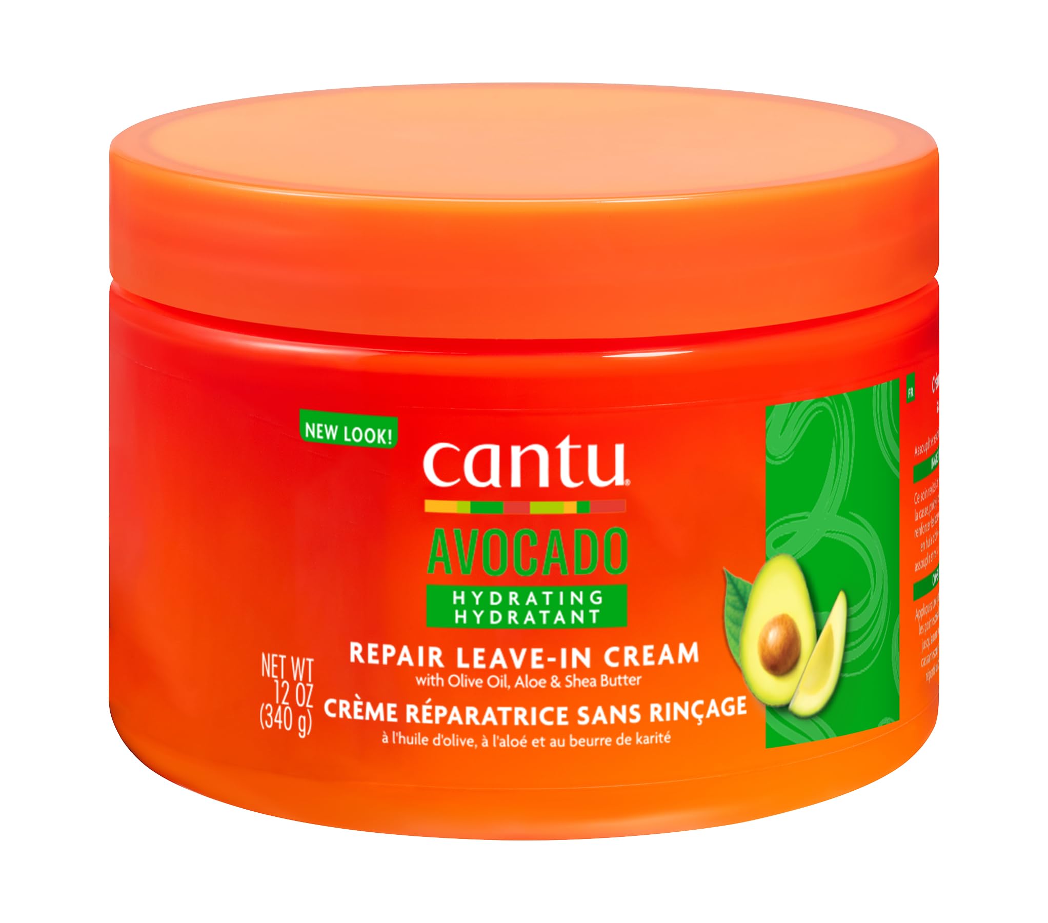 Cantu Superfoods crème avocat sans rinçage 340 g boucles