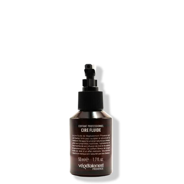Végétalement Provence Coiffants Cire Fluide Cire 100ml fixation souple