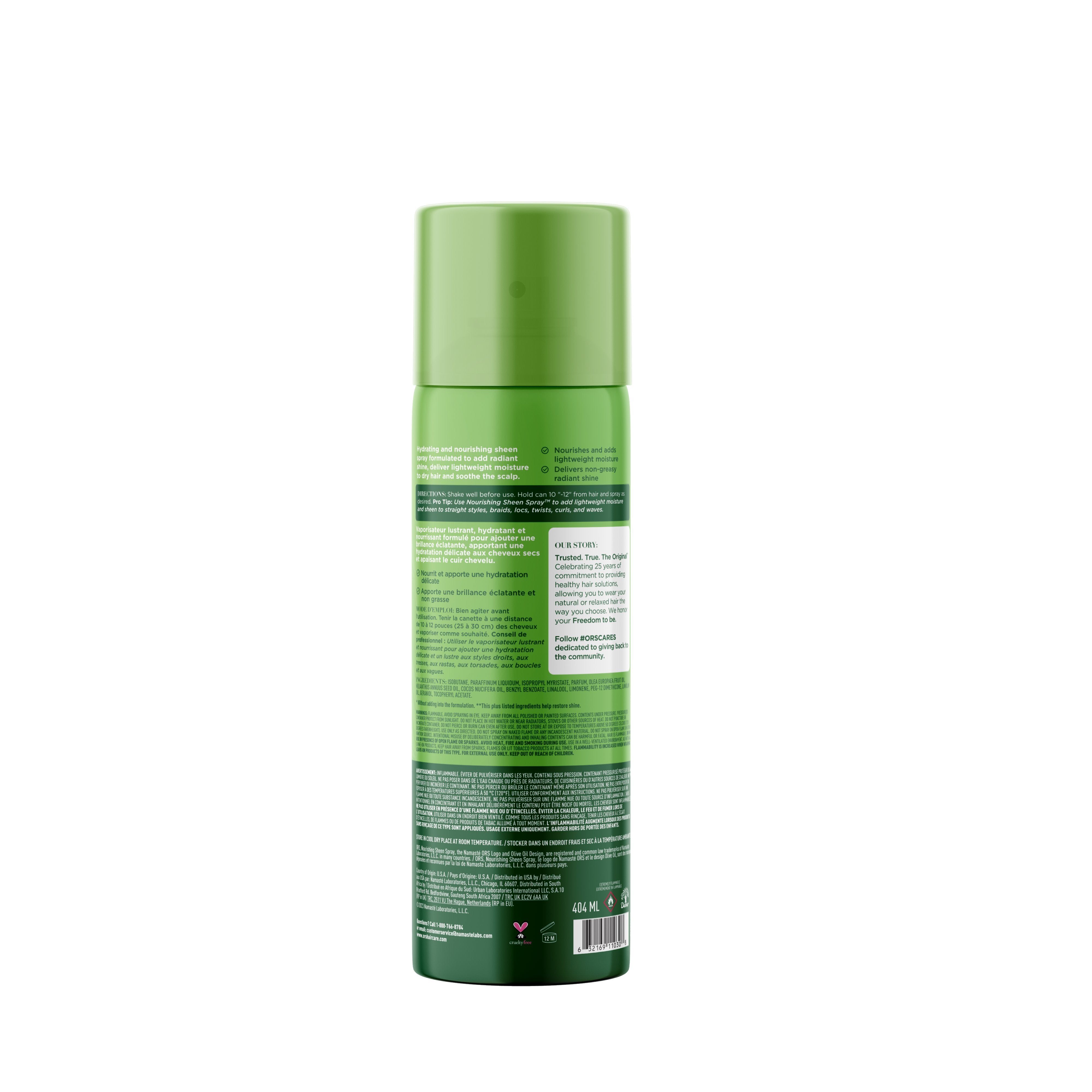 ORS Olive Oil Spray Brillance Nourrissant Sheen 283 g