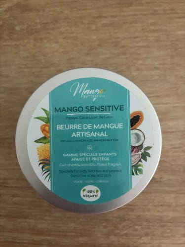 Mango Butterfull MANGO SENSITIVE Beurre mangue 250gr cacao coco