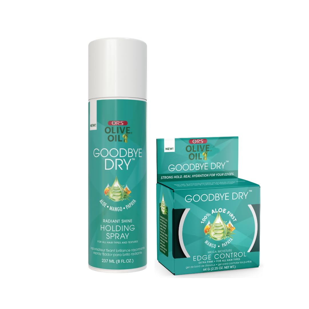 ORS Goodbye Dry Set laque + edge control 2 pièces