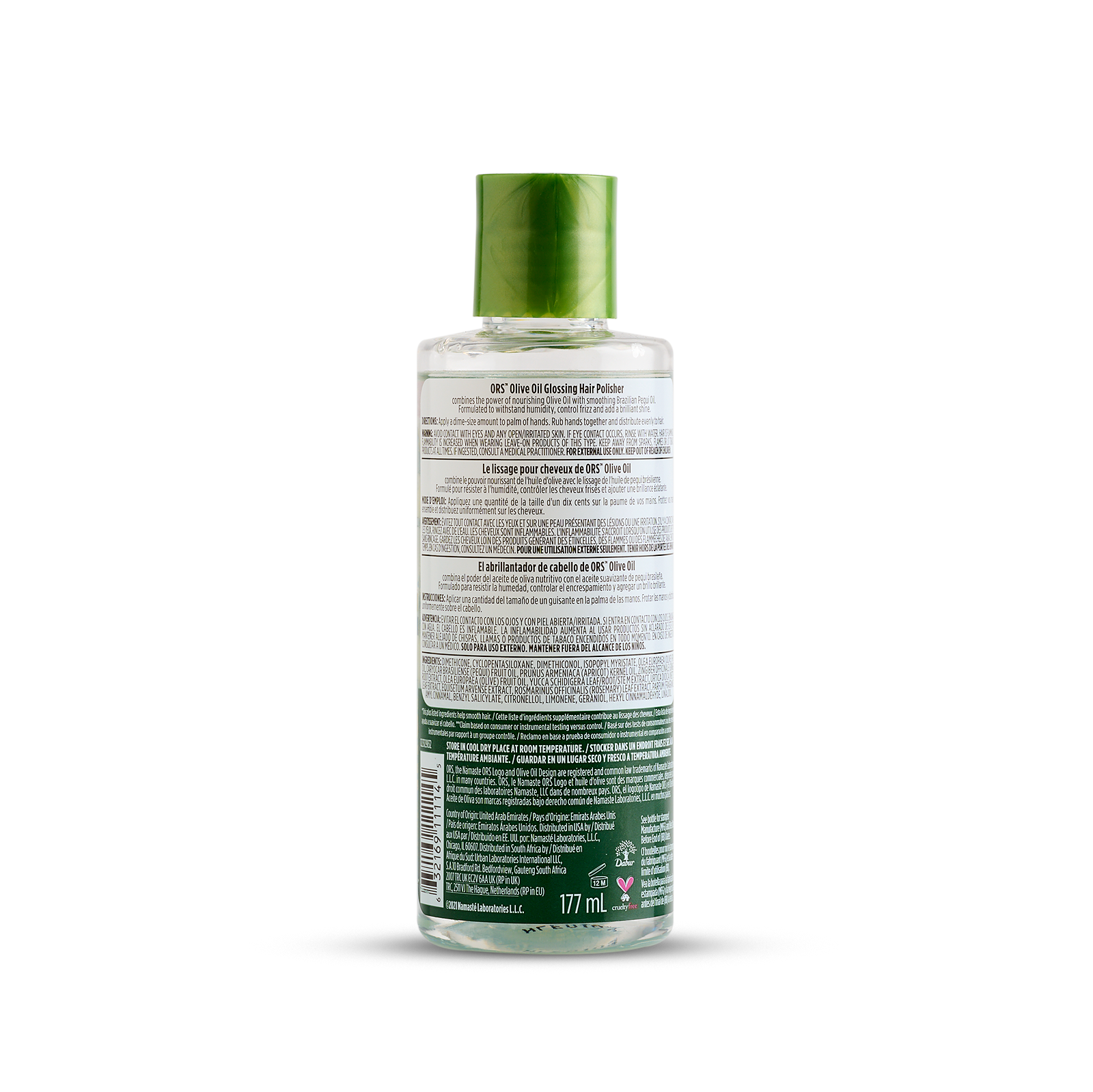 Organic Root Stimulator Olive Oil Glossing Polisher sérum 6 oz anti-frisottis
