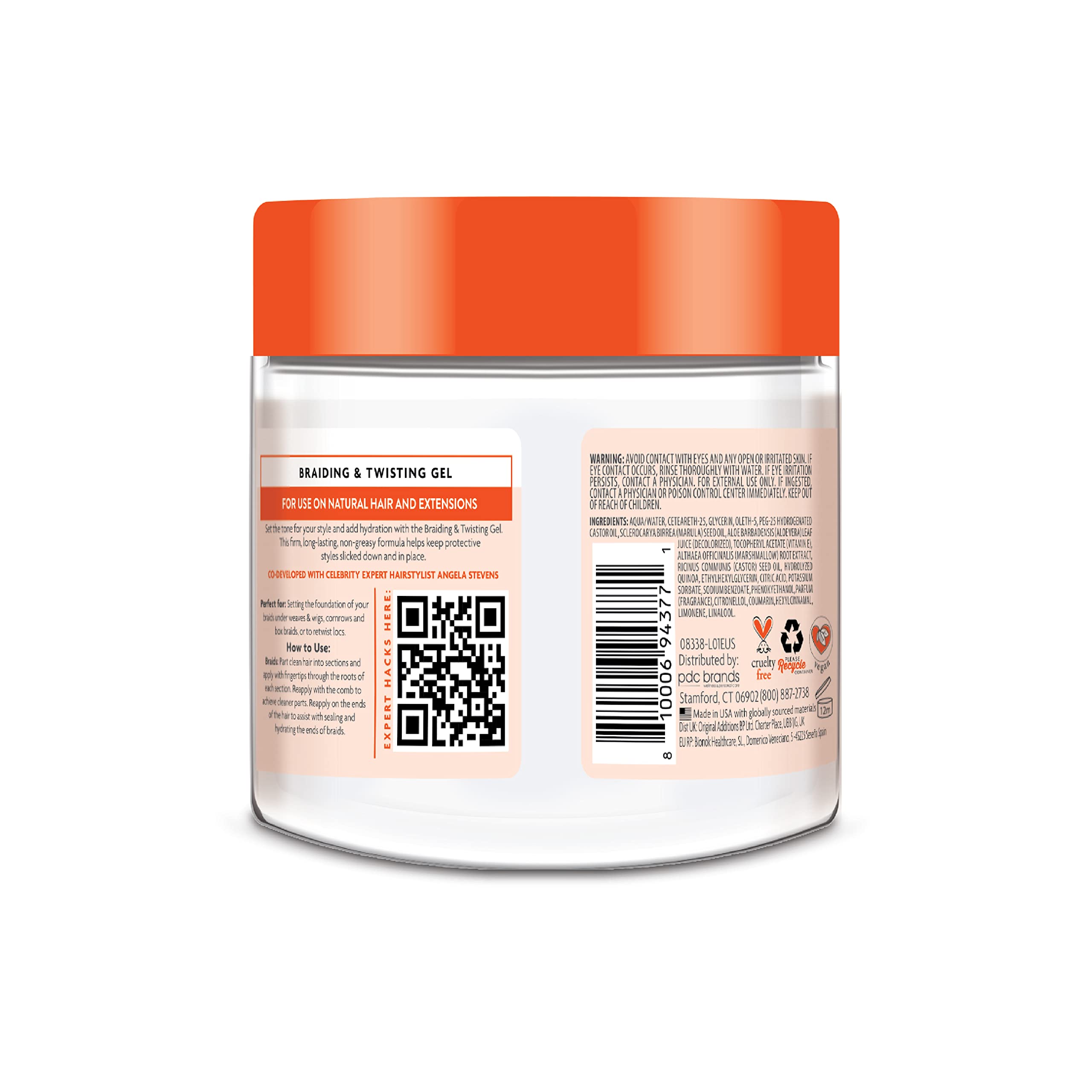 Cantu Protective Styles gel tresses twists marula 227 g