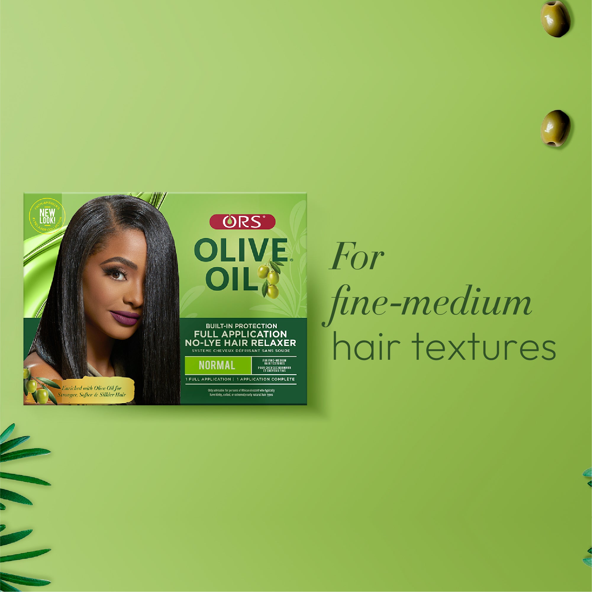 ORS Olive Oil défrisant sans soude Normal lissage doux