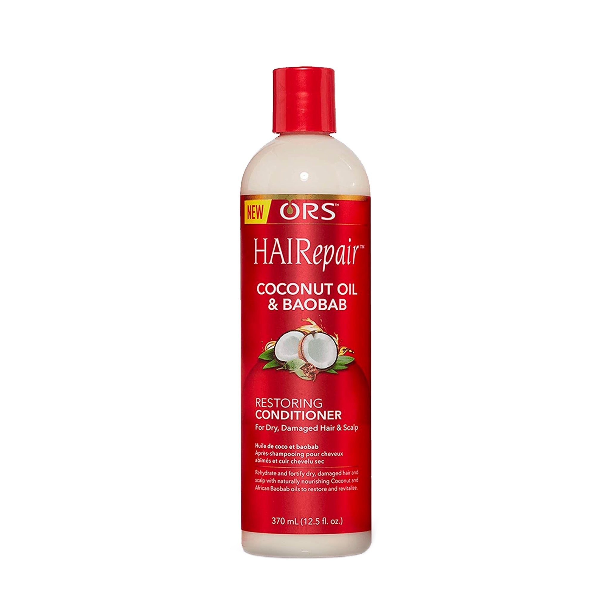 ORS HAIRepair après-shampoing coco baobab cheveux secs 12.5 oz