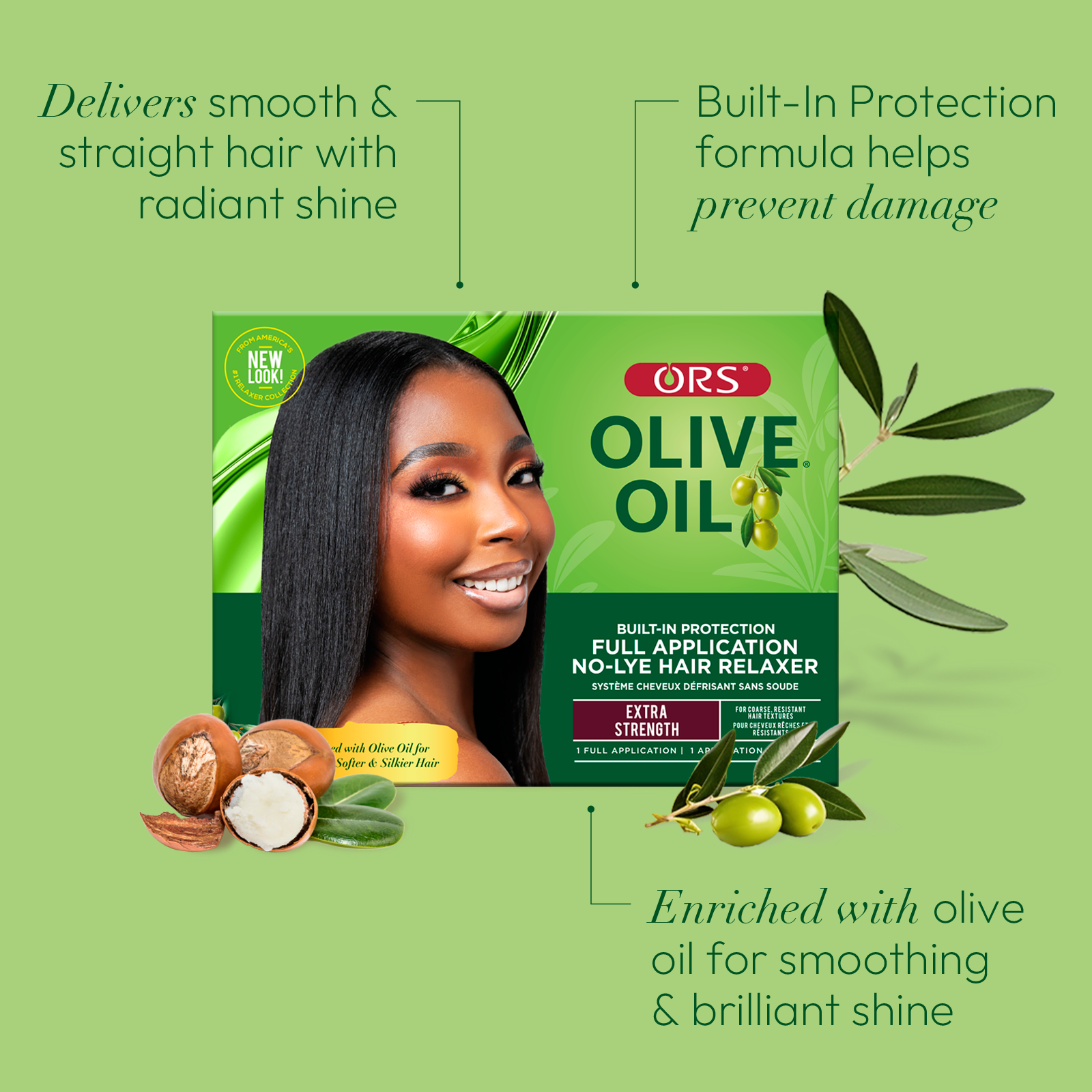 ORS Olive Oil Classics Défrisant Sans Soude Extra Fort