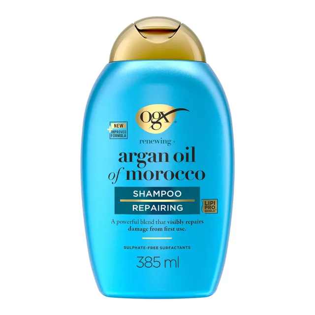 OGX Argan Oil of Morocco shampoing réparateur 385 ml Lot 1