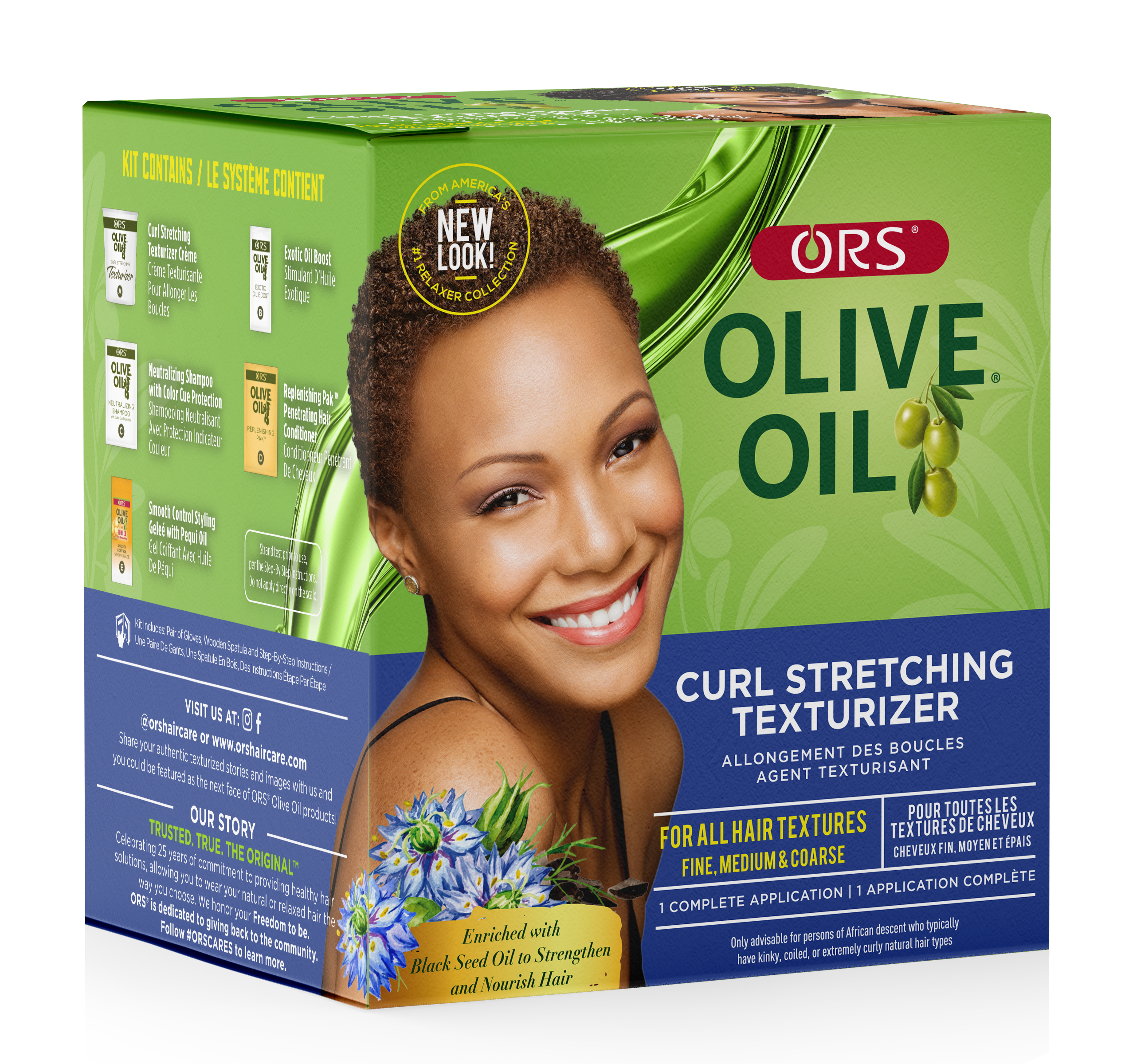 ORS Olive Oil Classics texturizer boucles huiles exotiques