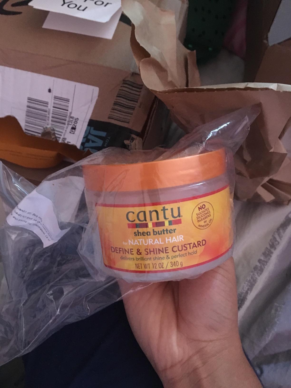 Cantu Classics Define & Shine Custard gelée boucles 340g sans parfum