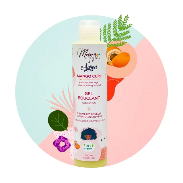 Mango Butterfull MANGO CURL Gel bouclant ambunu aloe vera miel