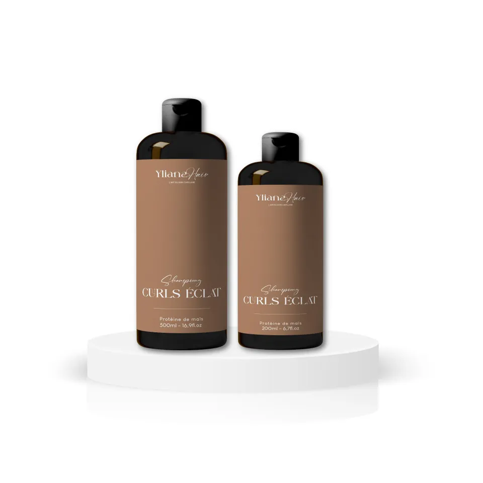 Yliana Hair Curl Éclat shampoing boucles protéine de maïs