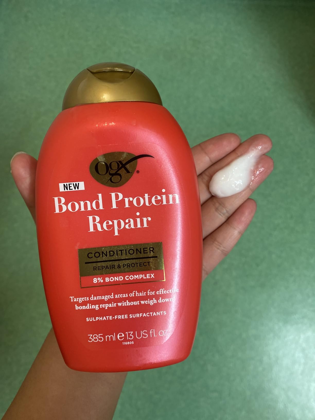 OGX Bond Protein Repair Après-Shampooing 385 ml Réparateur