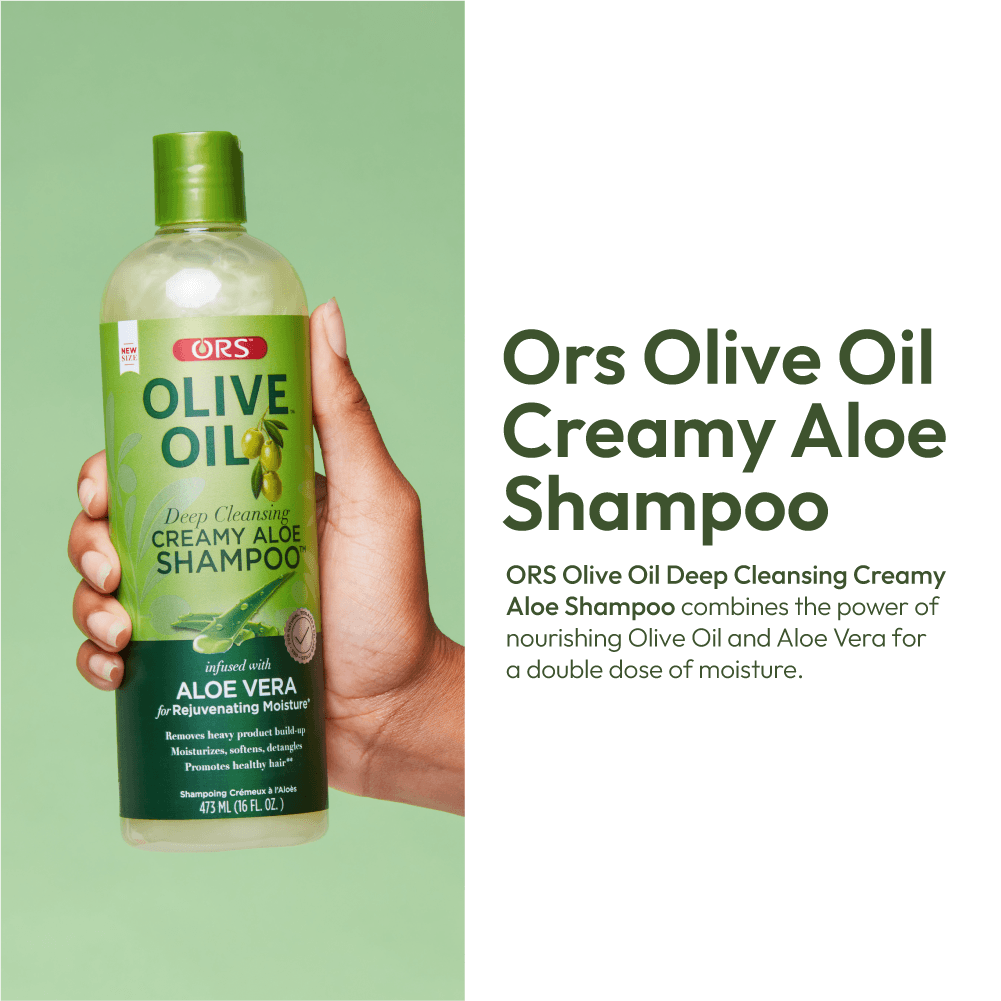 Organic Root Stimulator Olive Oil Classics Creamy Aloe shampoing 473 ml