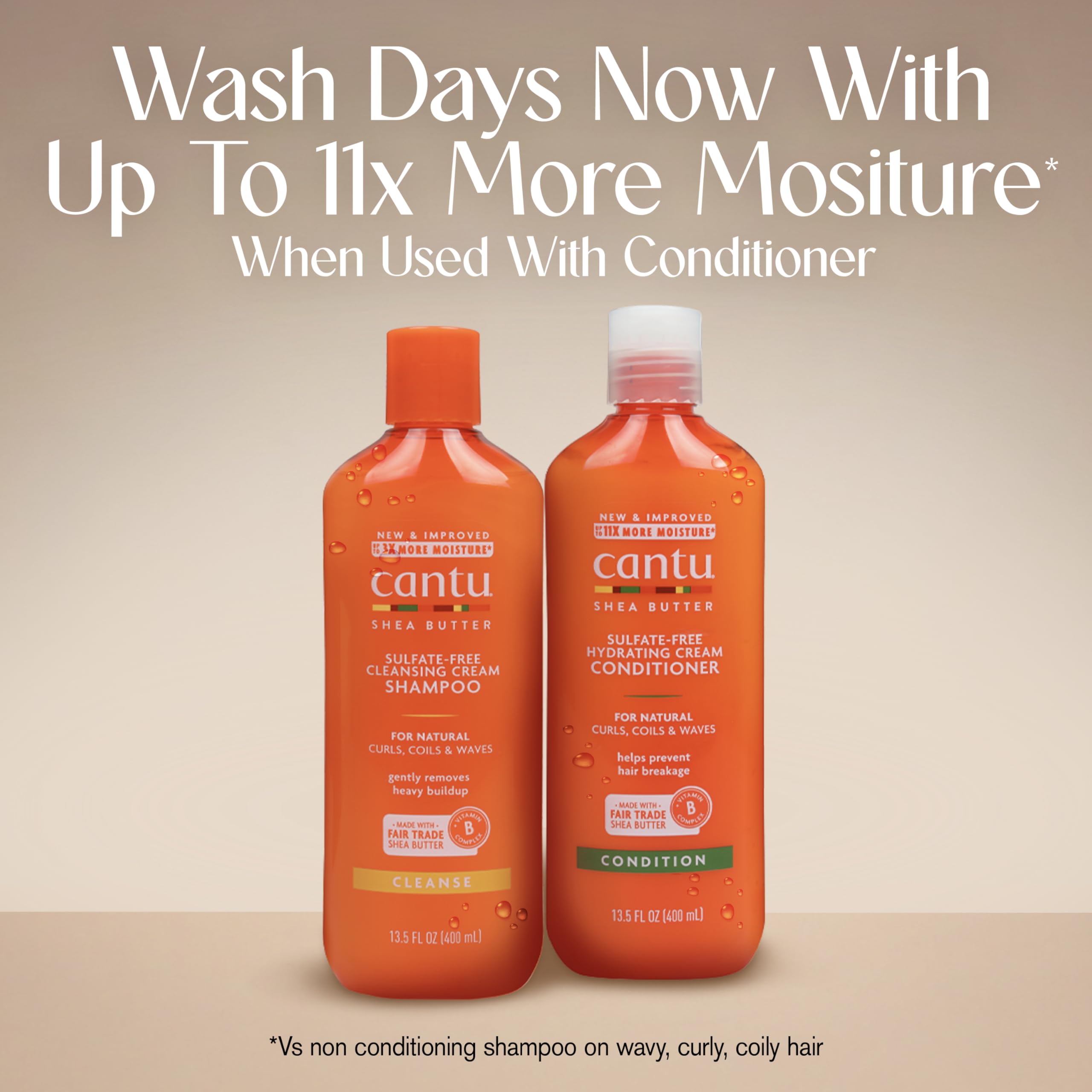 Cantu Beurre de Karité après-shampooing 400 ml hydratant