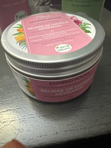 Mango Pouss Beurre de Mangue beurre capillaire pousse 100gr