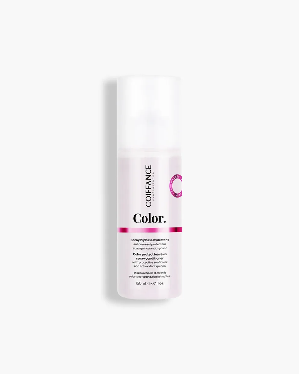 Coiffance Color spray biphase hydratant cheveux colorés