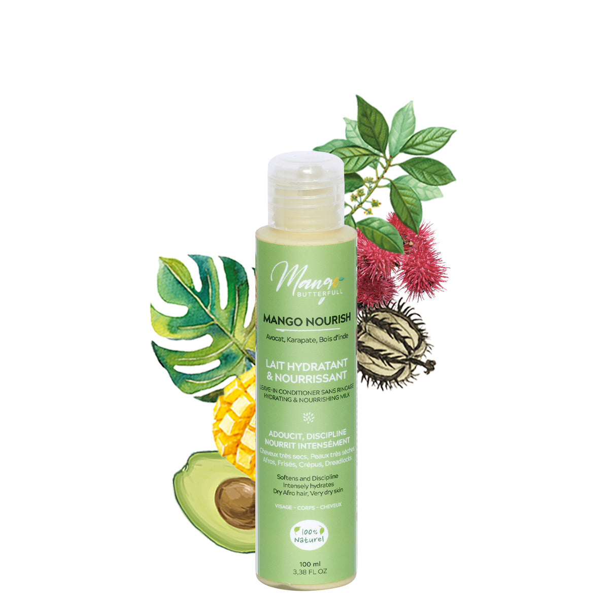 Mango Butterfull MANGO NOURISH Lait hydratant 200ml aloe vera