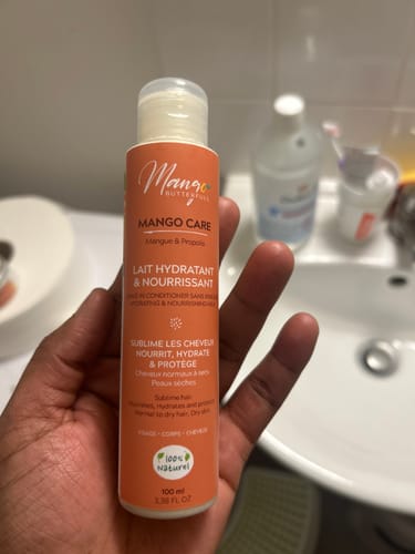 Mango Butterfull Mango Care lait hydratant 100ml cheveux crépus