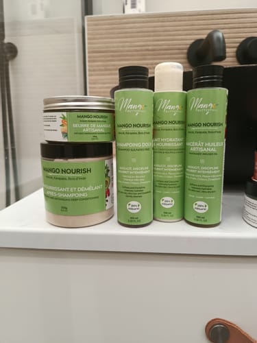 Mango Butterfull Mango Nourish pack routine 6x100ml locks