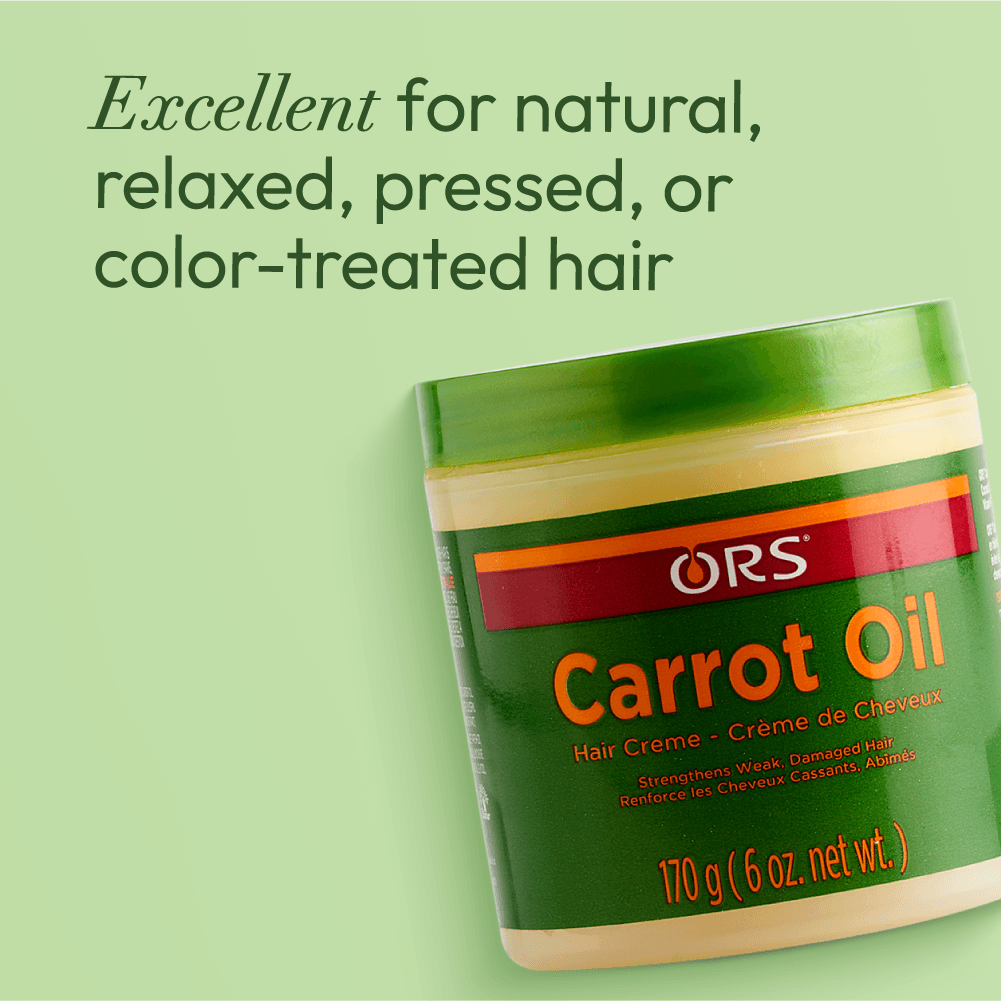 ORS Carrot Oil crème capillaire carotte 170 g cuir chevelu