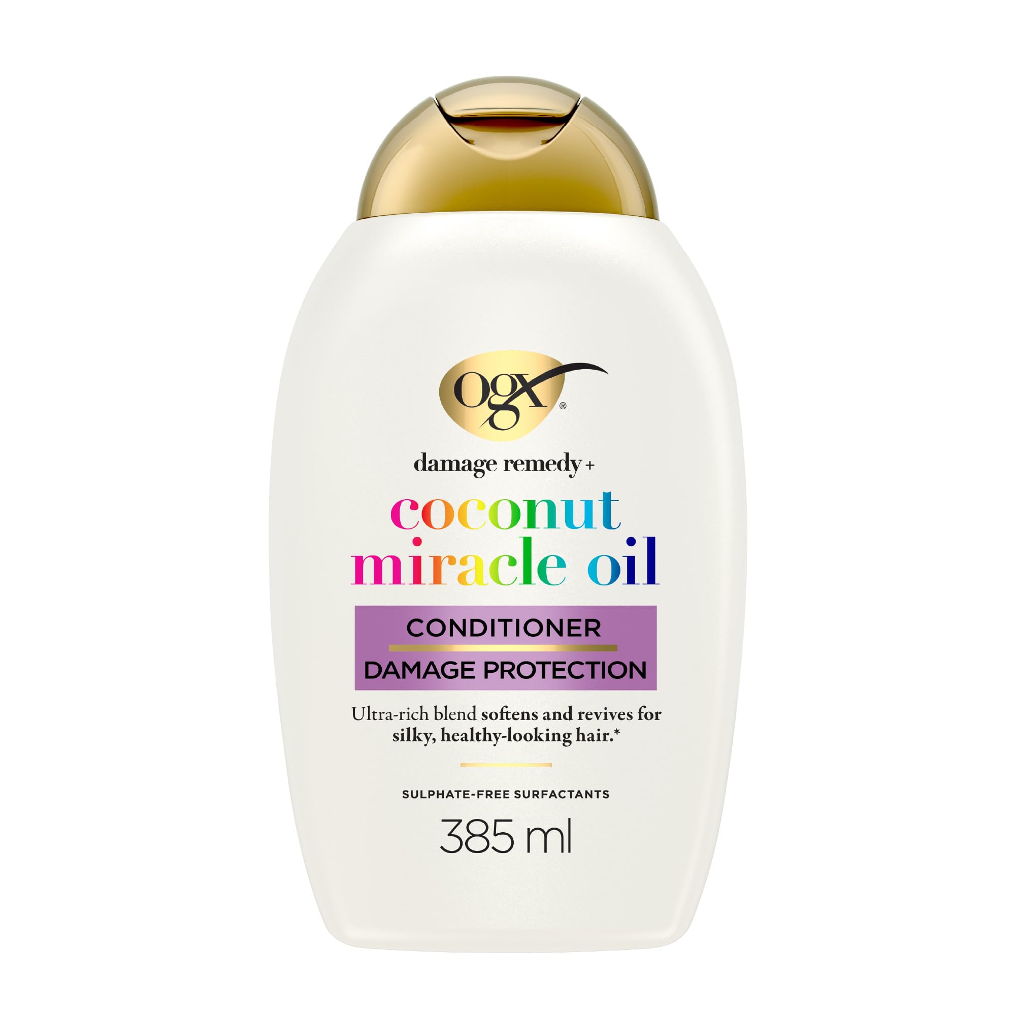 OGX Coconut Miracle Oil Après-Shampooing Réparateur 385 ml Lot 1