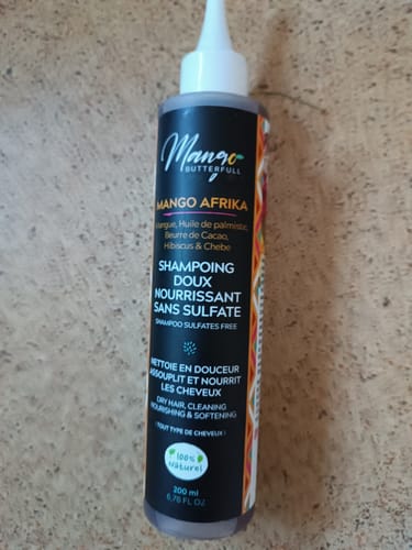 Mango Butterfull Mango Afrika shampoing sans sulfates 200ml afro