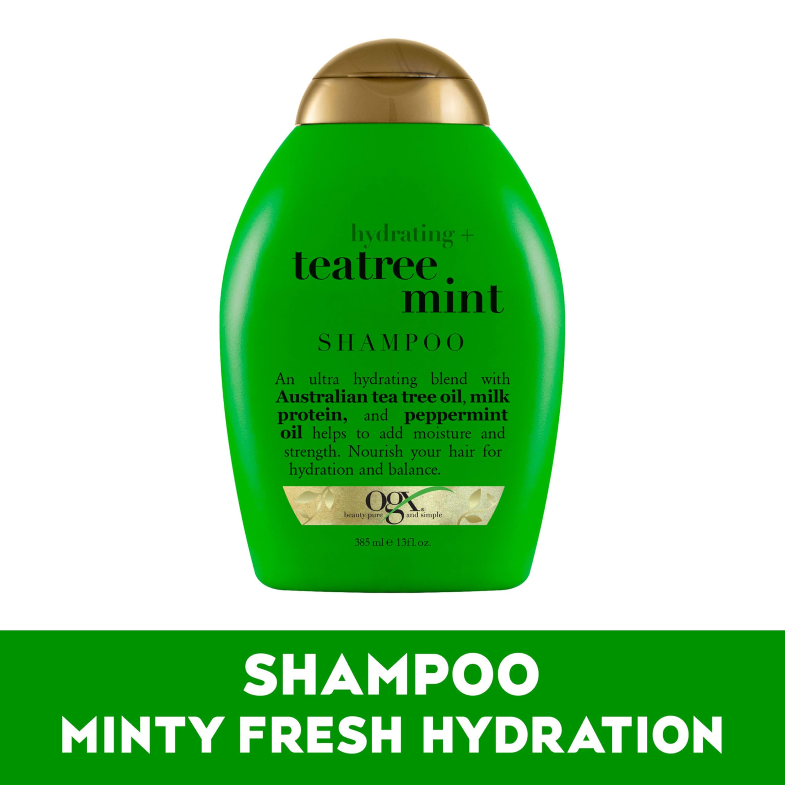 OGX Rosemary Mint shampooing menthe tea tree 384 ml hydratant