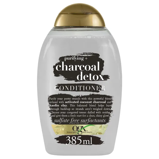 OGX Charcoal Detox Après-Shampooing Purifiant 385 ml