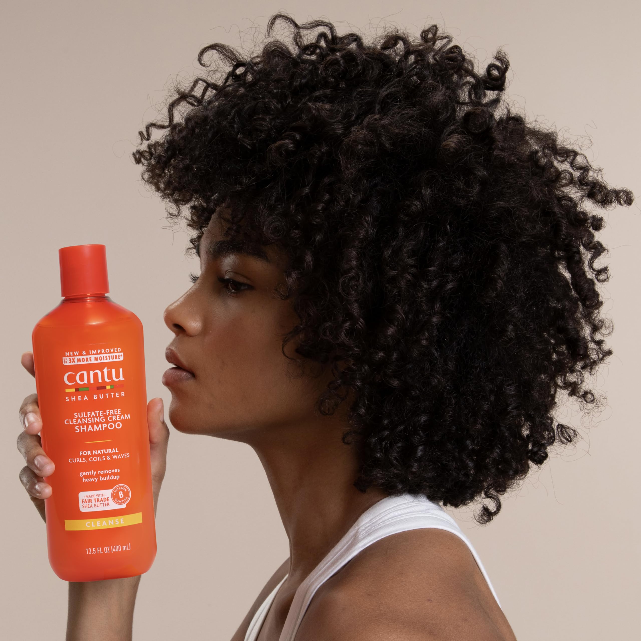 Cantu Classics shampoing crème sans sulfate 400ml karité