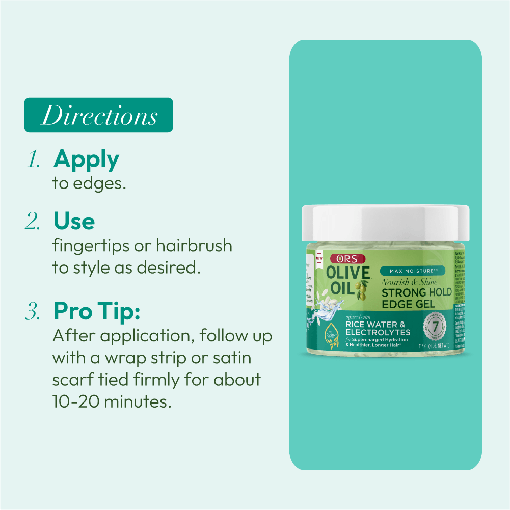 ORS Max Moisture Gel Edges Tenue Forte Olive 113 g